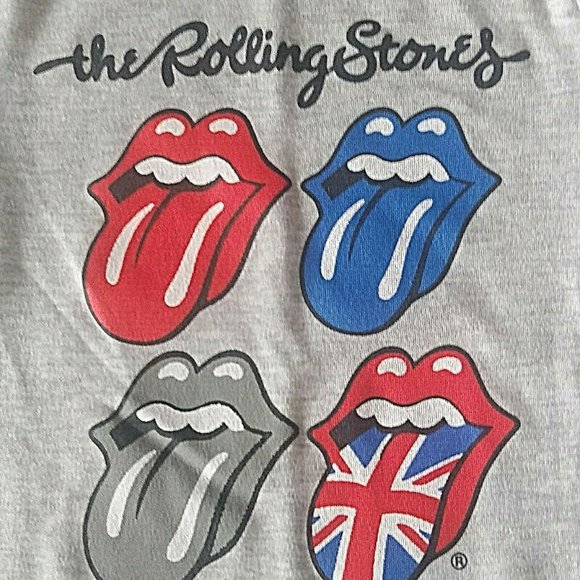 The Rolling Stones Long Sleeve Onesie - Picture 2 of 4